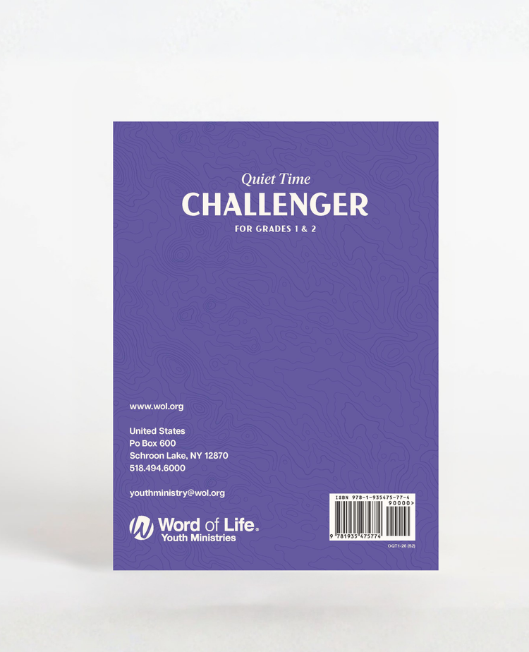 Quiet Time Devotional, for Children Grades 1-2
