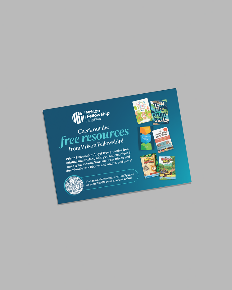 Angel Tree Family Store Cards, pack of 20