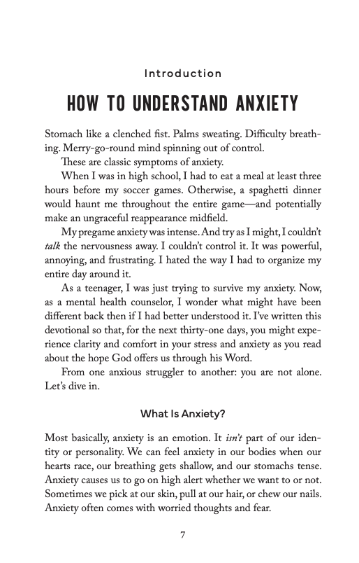 Anxiety: Finding the Better Story, by Liz Edrington