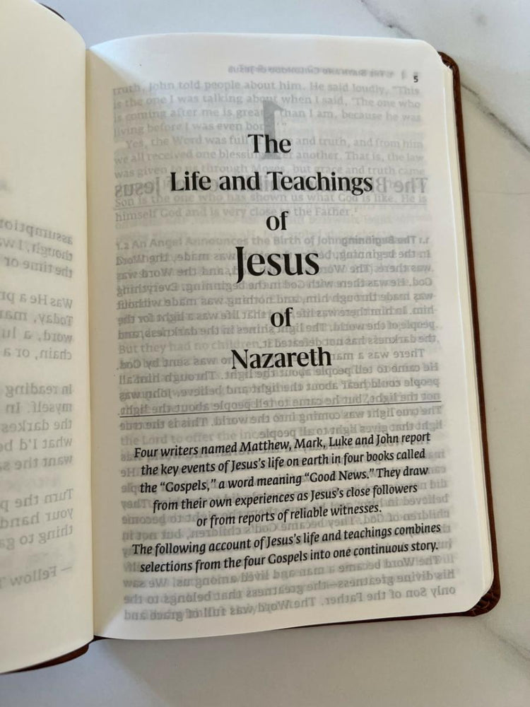 The Life and Teachings of Jesus, in English and Spanish