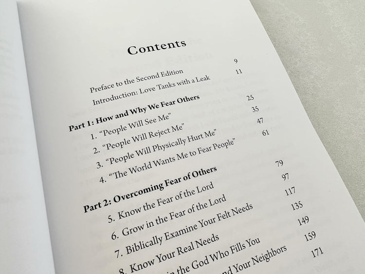 When People Are Big and God is Small, by Edward T. Welch